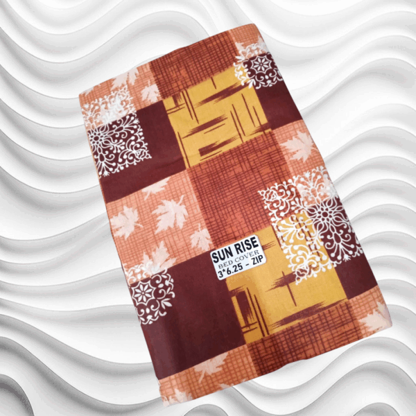 Sunrise 3x6.25x6" Bedcover with Zip(Single)