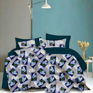 Fitted Elastic KING 1Bedspread + 2Pillow covers set(6x6.5ft) FK110