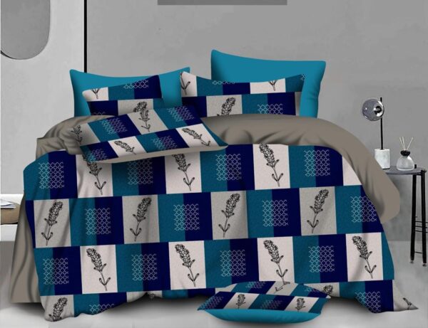 Fitted Elastic Single 1 Bedspread+2Pillow covers set(3x6.5ft)