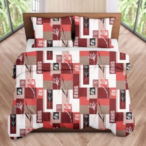 Fitted Elastic Single 1 Bedspread+2Pillow covers set(3x6.5ft)