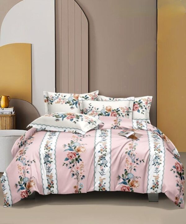 Fitted Elastic Single 1 Bedspread+2Pillow covers set(3x6.5ft)