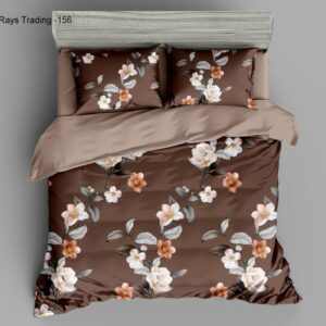 Fitted Elastic Single 1 Bedspread+2Pillow covers set(3x6.5ft)