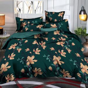 Fitted Elastic Single 1 Bedspread+2Pillow covers set(3x6.5ft)