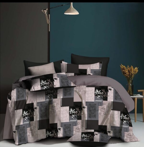 Fitted Elastic Single 1 Bedspread+2Pillow covers set(3x6.5ft)