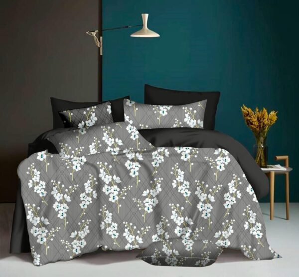 Fitted Elastic Single 1 Bedspread+2Pillow covers set(3x6.5ft)
