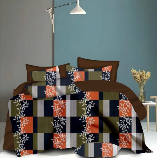 Fitted Elastic Single 1 Bedspread+2Pillow covers set(3x6.5ft)