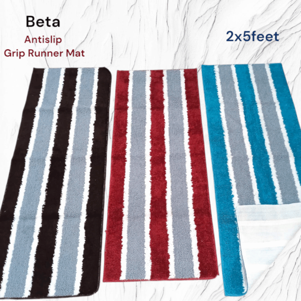Beta Anti slip Grip Runner mat 2x5ft