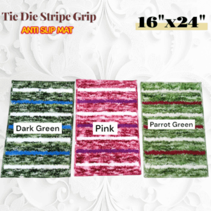 Tie Die stripe Grip Antislip Mat
