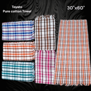 Toyato Bath Towel 4 pieces combo offer(Assorted colors)