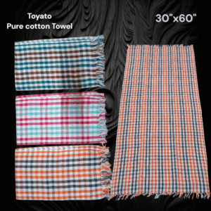 Toyato Bath Towel 4 pieces combo offer(Assorted colors)