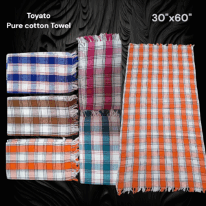 Toyato Bath Towel 4 pieces combo offer(Assorted colors)