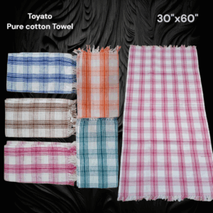 Toyato Bath Towel 4 pieces combo offer(Assorted colors)