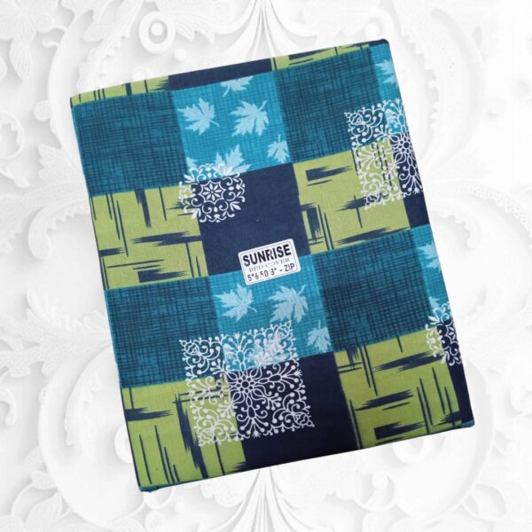 Sunrise Queen 5x6.5ftx8" bedcover with zip