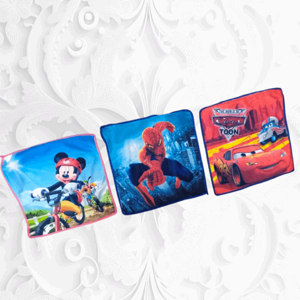 Kids Special cartoon super soft kerchief 12pieces combo - Image 2