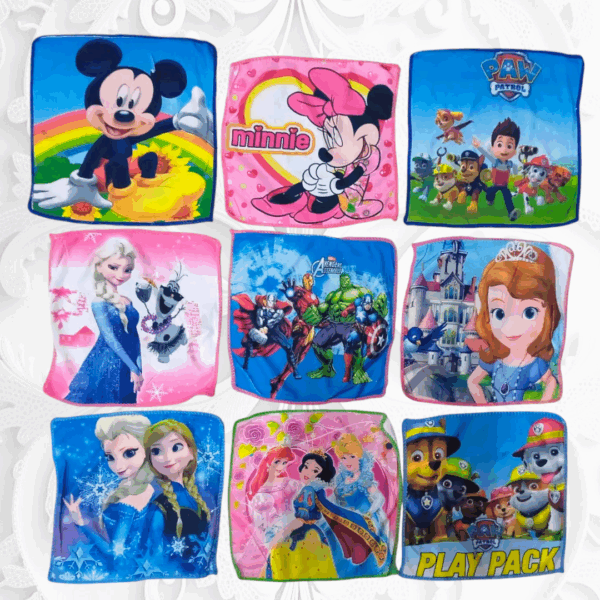 Kids Special cartoon super soft kerchief 12pieces combo