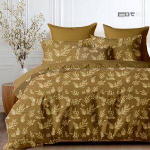 Fitted Elastic KING 1Bedspread + 2Pillow covers set(6x6.5ft) FK113