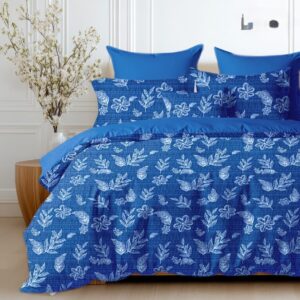 Fitted Elastic KING 1Bedspread + 2Pillow covers set(6x6.5ft) FK115