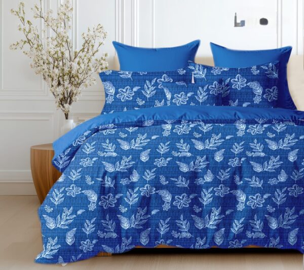 Fitted Elastic KING 1Bedspread + 2Pillow covers set(6x6.5ft) FK115