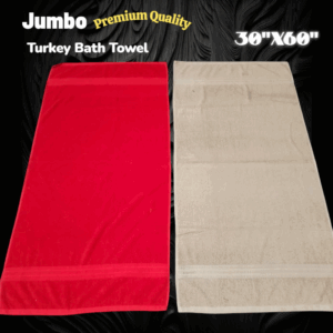 Jumbo Turkey Bath Towel 2 pieces Combo TU101