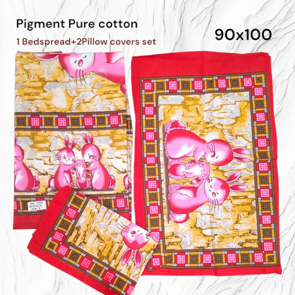 Kids Special cartoon 1bedspread with 2 Pillow covers set Queen (5x6.5ft)QB14