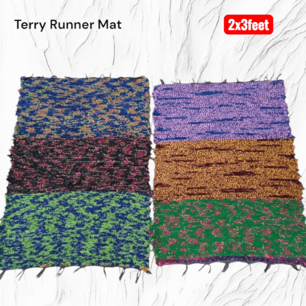 Terry Runner Mat 2x3feetRM12 - Image 3