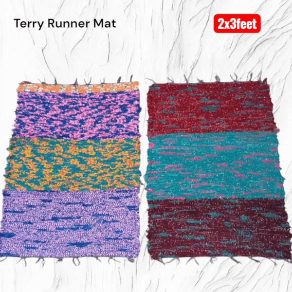 Terry Runner Mat 2x3feetRM12 - Image 2