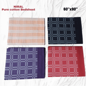 Niral Pure cotton Medium thickness Bedsheet -N101