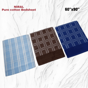 Niral Pure cotton Medium thickness Bedsheet -N101
