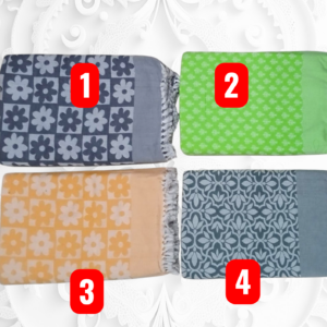 Fancy Jacquard super soft 90x108 Big size pure cotton bedsheetFJ10