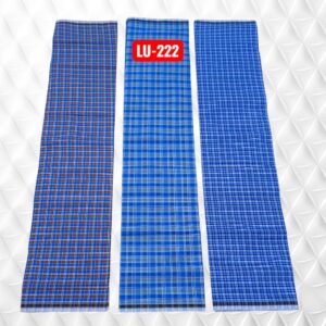 Roja stitched Lungies 2.25mts 3 pieces combo LU222