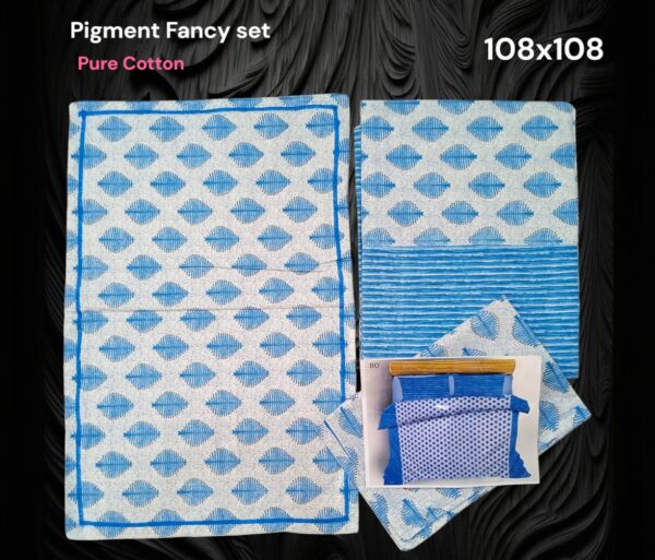 Pigment Fancy set King size 1Bedspread+2Pillow covers set