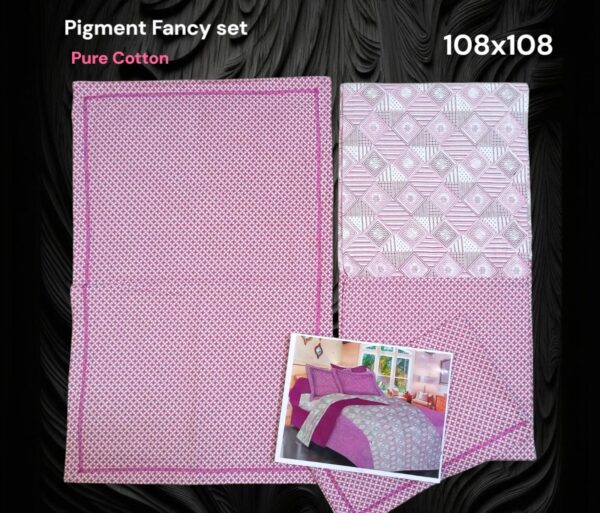 Pigment Fancy set King size 1Bedspread+2Pillow covers set