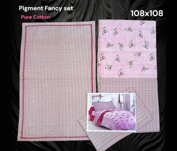 Pigment Fancy set King size 1Bedspread+2Pillow covers set