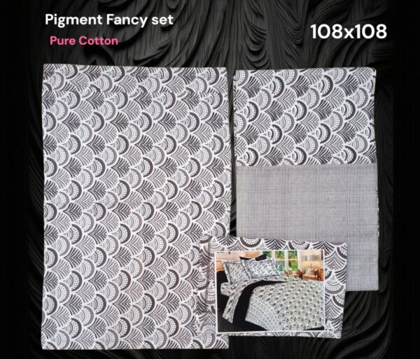 Pigment Fancy set King size 1Bedspread+2Pillow covers set