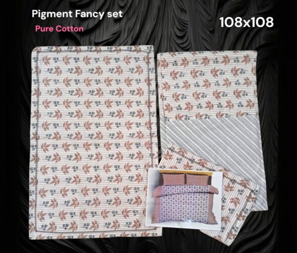 Pigment Fancy set King size 1Bedspread+2Pillow covers set