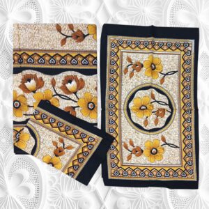 Khaadi Cotton Queen size 1 Bedspread+2Pillow covers set