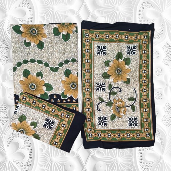 Khaadi Cotton Queen size 1 Bedspread+2Pillow covers set