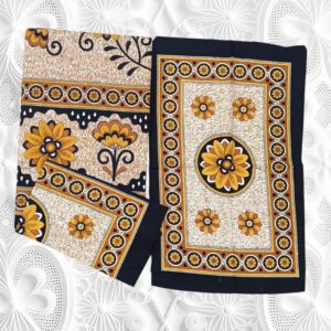 Khaadi Cotton Queen size 1 Bedspread+2Pillow covers set