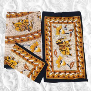 Khaadi Cotton Queen size 1 Bedspread+2Pillow covers set