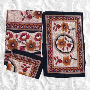Khaadi Cotton Queen size 1 Bedspread+2Pillow covers set