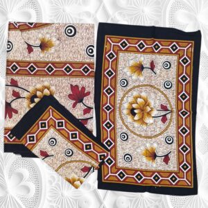 Khaadi Cotton Queen size 1 Bedspread+2Pillow covers set