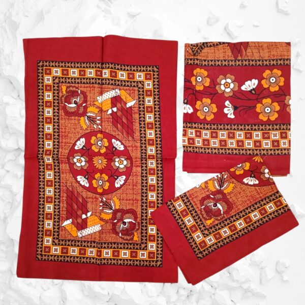 Ramozal Cotton single size 1 Bedspread+2Pillow covers set