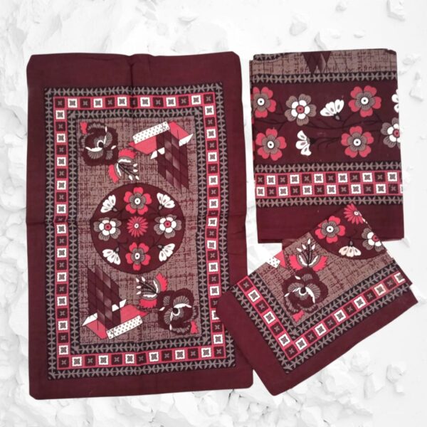 Ramozal Cotton single size 1 Bedspread+2Pillow covers set