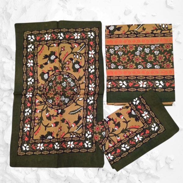 Ramozal Cotton single size 1 Bedspread+2Pillow covers set