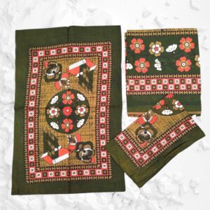 Ramozal Cotton single size 1 Bedspread+2Pillow covers set