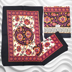 Handlook Cotton single size 1 Bedspread+2Pillow covers set