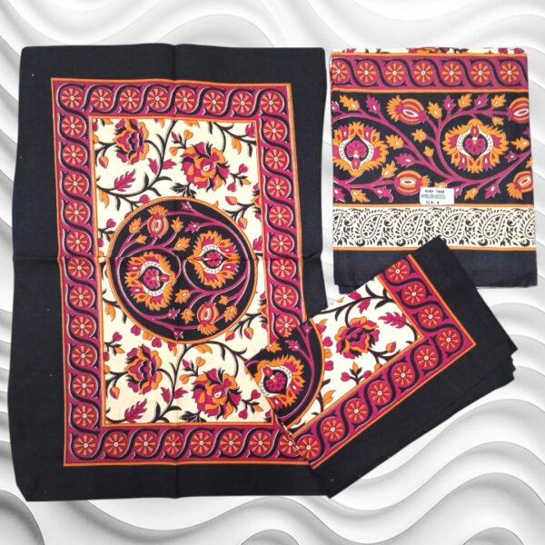 Handlook Cotton single size 1 Bedspread+2Pillow covers set