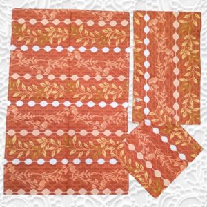 Bombay Beauty Cotton single size 1 Bedspread+2Pillow covers set