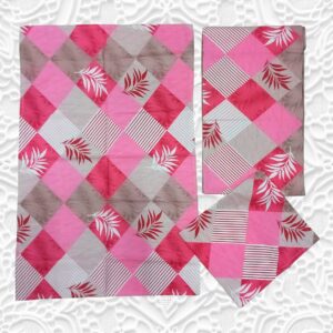 Bombay Beauty Cotton single size 1 Bedspread+2Pillow covers set