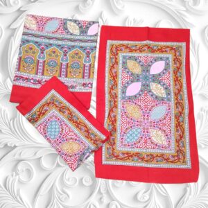 Pigment  Flower Double size 1 Bedspread+2Pillow covers set